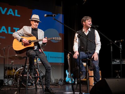 Johannes Bluth und Marc Vincing | © AWO Bremerhaven/Simone Hryzyk Johannes Bluth und Marc Vincing | © AWO Bremerhaven/Simone Hryzyk